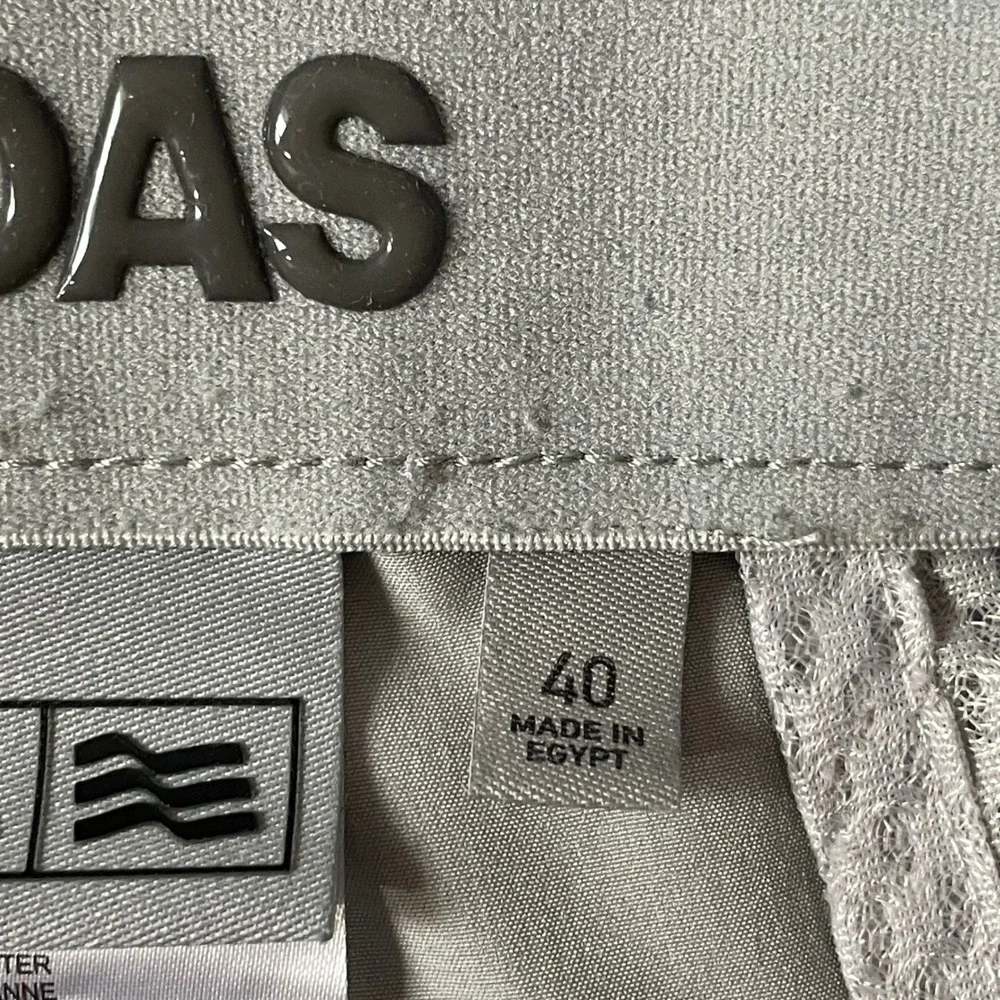 Adidas Ultimate365 Golf Shorts Women Grey‎ Solid Performance Sporty Golfcore